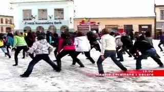 Official Michael Jackson Flash Mob, Medias,Romania - 17 December, 2009