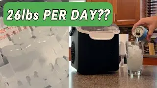 Kismile Portable Countertop Ice Maker Review