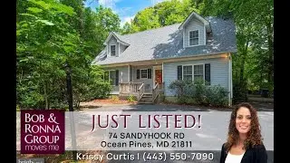 Just Listed! 74 Sandyhook Road, Ocean Pines, MD 21811