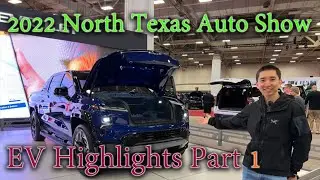 2022 North Texas Auto Show Pt 1 : More EV's Than Ever!  EQS, Silverado EV, F150 Lightening