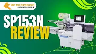 Suzuki SP153N | High-Speed Pillow Pack Flow Wrapper for Versatile Product Packaging