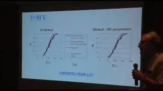 Analysis of specimen size conversion in the ductile to brittle transition region of ferritic steels