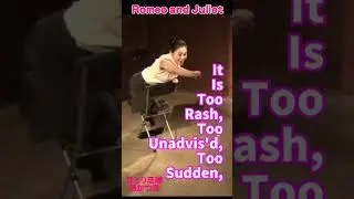 Romeo & Juliet｜Balcony Scene &ndash; No.17/26【Daily Short / Solo Performance】