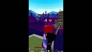 bros defense was WILD #bedwars #bridge #minecraft #fyp #viral #amongus #skibidi #clips #sus