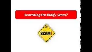 Is Bidify A Scam? |Bidify Scam