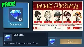 HOW TO CLAIM 42 FREE MLBB DIAMONDS NOW! | MLBB CHRISTMAS EVENT