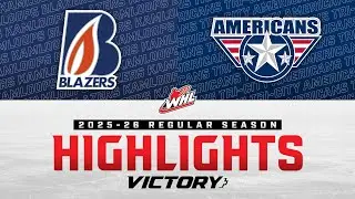 Kamloops Blazers at Tri-City Americans 01/25 | WHL Highlights 2025-26
