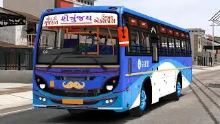Brand New Gsrtc Bus mod for Bus Simulator Indonesia Android
