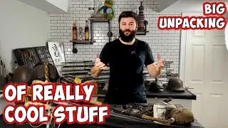 RARE WAR Souvenirs Unpacking! Boxes full of German Swords and daggers