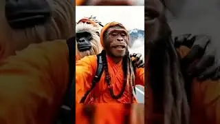 Manku Bhai Chale Ghoomne !! | | monkey vlogs | |#monkey shorts |#shortsviral |#shorts