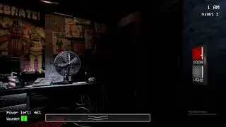 fnaf real time clip yes flashing light's WARNING