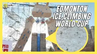 A 21-Metre-Tall Ice Wall In Edmonton Will Host The Ice Climbing World Cup