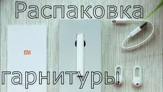 #Xiaomi Mi Bluetooth Headset - распаковка моногарнитуры