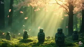 Zen Healing Jisso Ambience - 01:01:01 Peaceful Japanese Garden Ambience