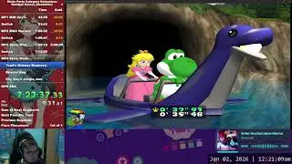 [Part 2] Mario Party Octathlon (8 MP Games B2B) - 17:16:59