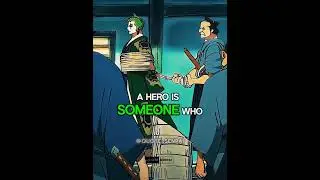 Zoro Hero Speech - Anime Quotes #shorts #animequotes #onepiece