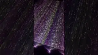 Didn't expect, light fabric can also make such a beautiful circle skirt #led #linght #flash