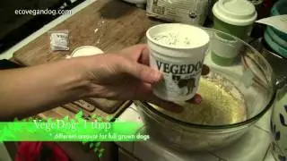 How to Make Vegan Dog Food for a Puppy Using VegeDog Supplement