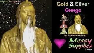 Messy Supplies' Vivid Enhancement Colouring (VEC) Metallic Gold Gunge & Slime Effects