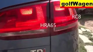 VW Golf 7 welcome light coding VCDS-VAG /coming leaving home alternative/