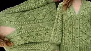 Beautiful Ladies Cardigan Knitting Design 