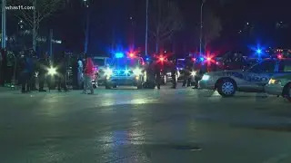 Police respond to protesters blocking River Road