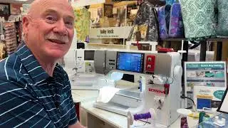 New products for your sewing machine quilt binding holder walking foot rack & more Bernina Jeff