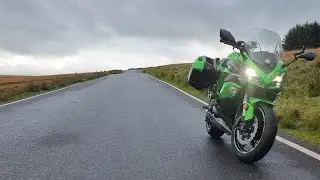 Great biking roads Wales - Sennybridge military training area , llywel to tirabad ,