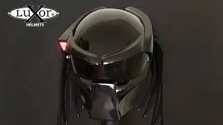 Casco Depredador Para Motociclista LX-100 / Predator Helmet Motorcycle