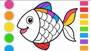 Cute Fish 🐟 Drawing Tutorial | Easy Step-by-Step
