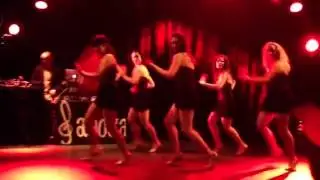 Sazzy performing on SalsaNights Masquerade Party