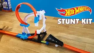 Hot Wheels Stunt Kit Track Builder sistem Long Jump High Jump Criss cross hot wheels track race