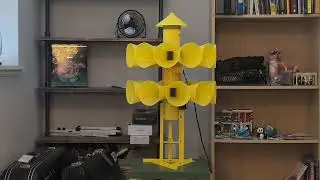 ⅓ Scale Federal Signal 2T22 | Full Attack signal on Lego Attack timer (8 on 4 off)