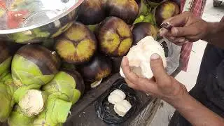 Ice Apple Cutting Skills || Palm fruit cutting Skills 🌴