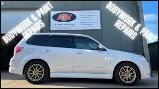 Subaru Forester Corrosion and Paint Repairs - How to repair corrosion on Subaru Forester