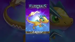 Introducing ZAPTOR and its CHARGED UP personality! ELESTRAL REVEAL #shorts