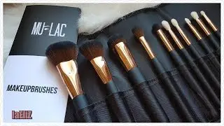 MULAC MAKEUP BRUSH COLLECTION || laEliZ