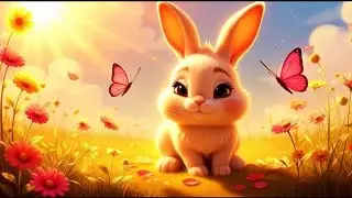  Little Bunny & Firefly- छोटा खरगोश और जुगनू - Animation Story For Kids in Hindi- True Friendship🤝