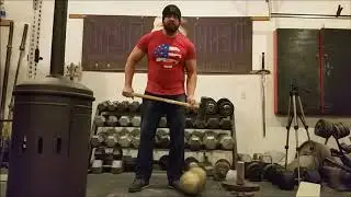 Inch Dumbbell + 20lb Sledge - First Person Ever?