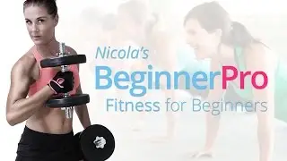 Home workout for women: Front kick to squat