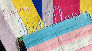 🏳️‍🌈 sewing more pride flags because i'm still gay + GIVEAWAY