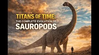 The Complete Evolution of Sauropods |How Dinosaurs Became Giants#sauropods#largest dinosaurs