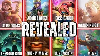 All the Champion Trailers Revealed | Clash Royale