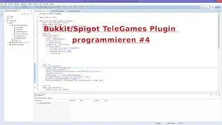 Bukkit/Spigot TeleGames Plugin programmieren #4