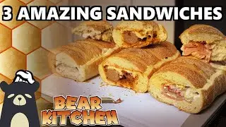 Upping your sandwich game with these 3 baked sandwiches!