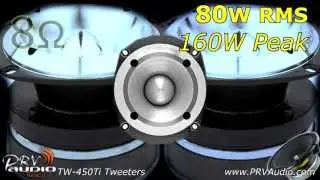 PRV Audio TW-450Ti Super Tweeters || 12 PRV Tweets Going Inside The Iraggi Alternator Suburban!!!