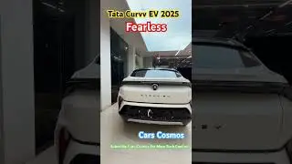 Tata Curvv EV 2025 Exterior View | Tata Curvv EV | #tatacurvvev