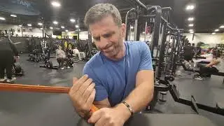 side pressure with pronation 40 kg(88 lbs) full range todd hutchings style
