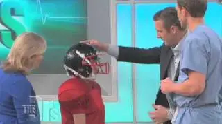 Merril Hoge Explains the Proper Helmet Fit on The Doctors