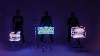 Pixel LED Drums show | Let's make some noise